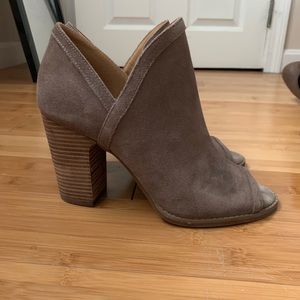 LUCKY BRAND open toe booties